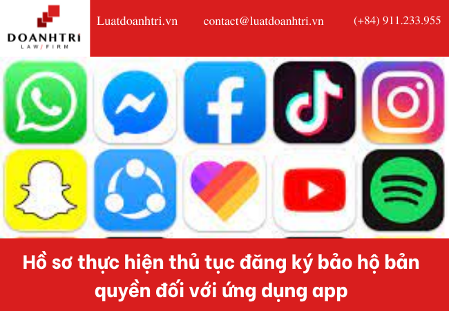 DỊCH VỤ ĐĂNG KÝ BẢO HỘ QUYỀN SỞ HỮU TRÍ TUỆ ĐỐI VỚI APP