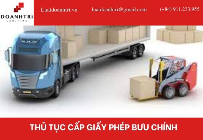 THỦ TỤC CẤP GIẤY PHÉP BƯU CHÍNH