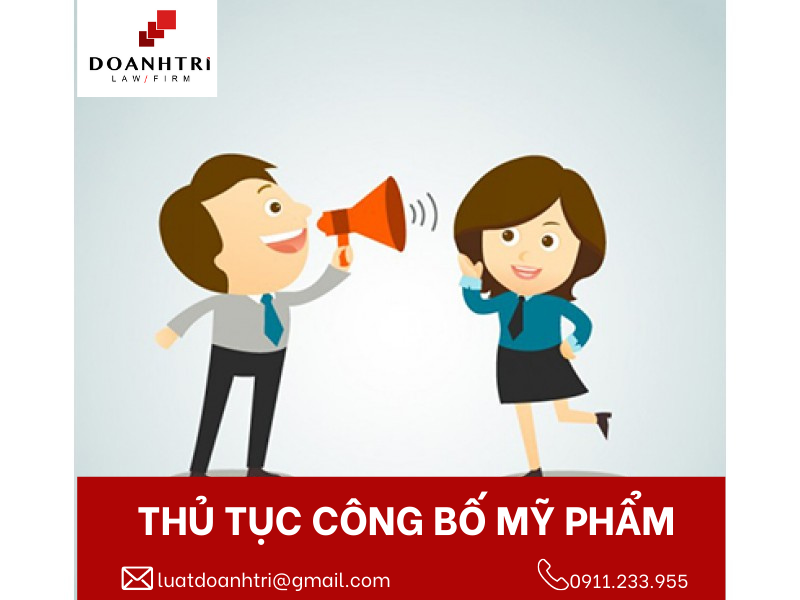 THỦ TỤC CÔNG BỐ MỸ PHẨM