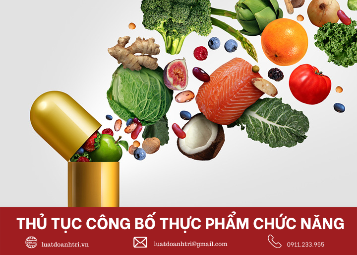 THỦ TỤC CÔNG BỐ THỰC PHẨM CHỨC NĂNG