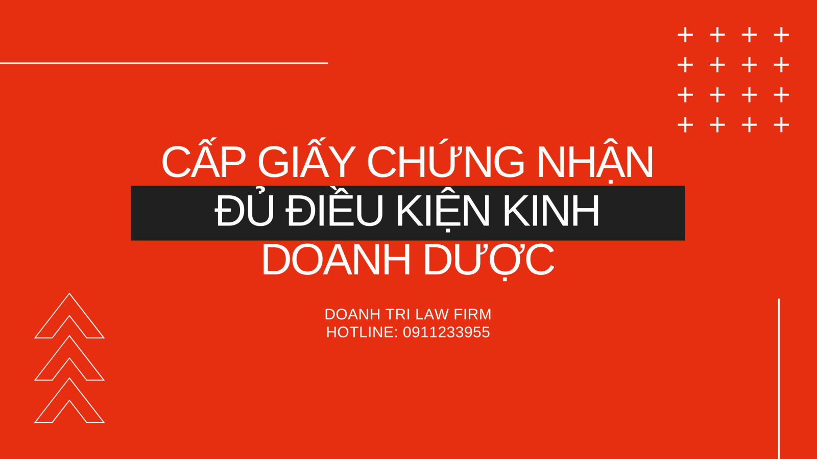 Cấp giấy chứng nhận đủ điều kiện kinh doanh dược