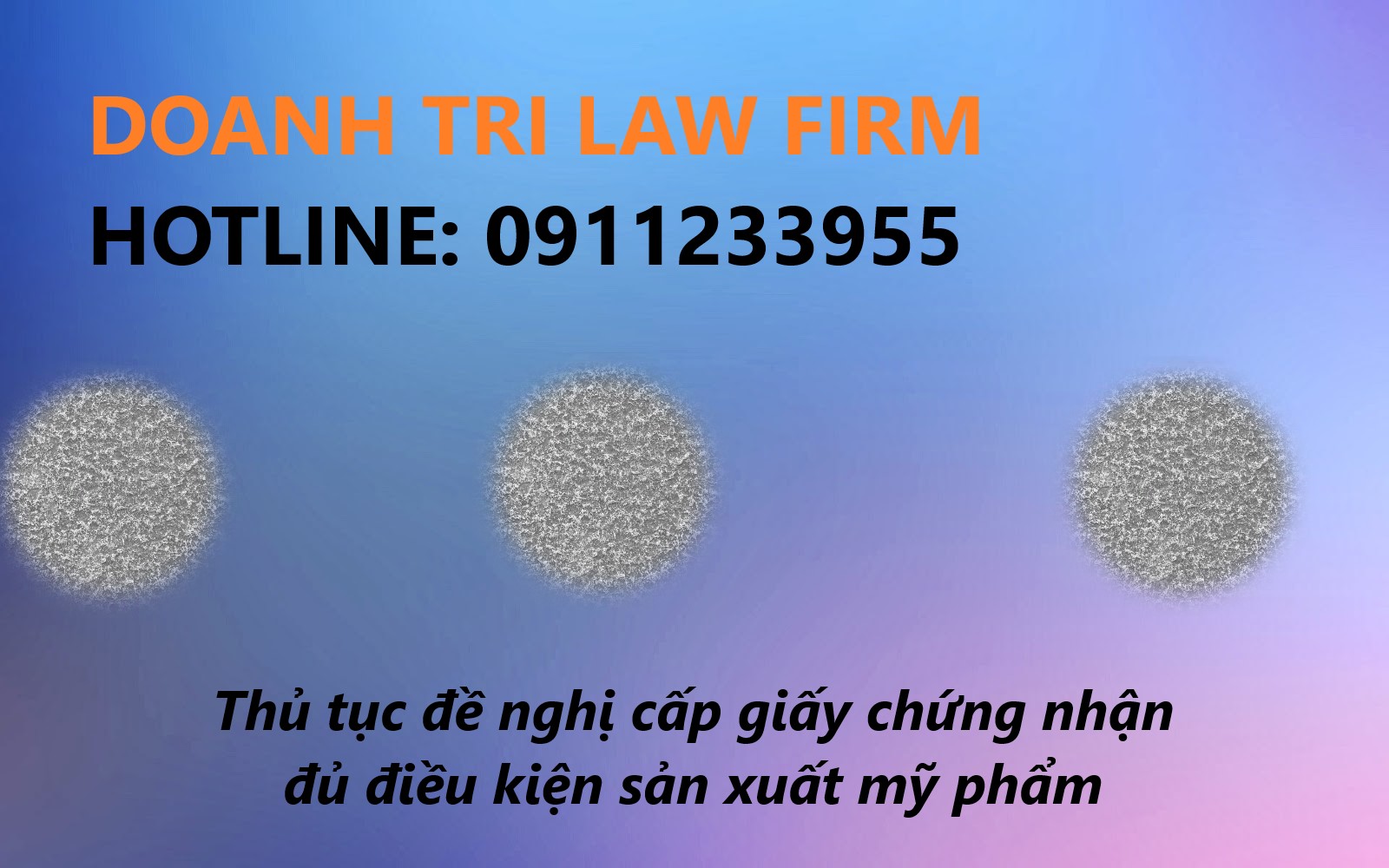 Thủ tục đề nghị cấp Giấy chứng nhận đủ điều kiện sản xuất mỹ phẩm 