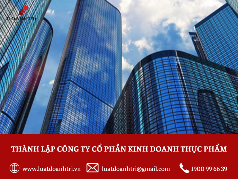 Thành lập công ty cổ phần kinh doanh thực phẩm