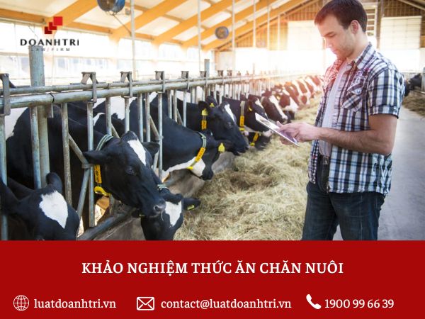 KHẢO NGHIỆM THỨC ĂN CHĂN NUÔI