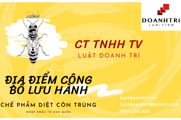 ĐỊA ĐIỂM ĐĂNG KÝ LƯU HÀNH CHẾ PHẨM DIỆT CÔN TRÙNG NHẬP KHẨU TỪ HÀN QUỐC