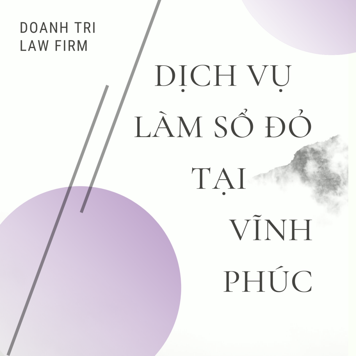 DỊCH VỤ LÀM SỔ ĐỎ TẠI VĨNH PHÚC 