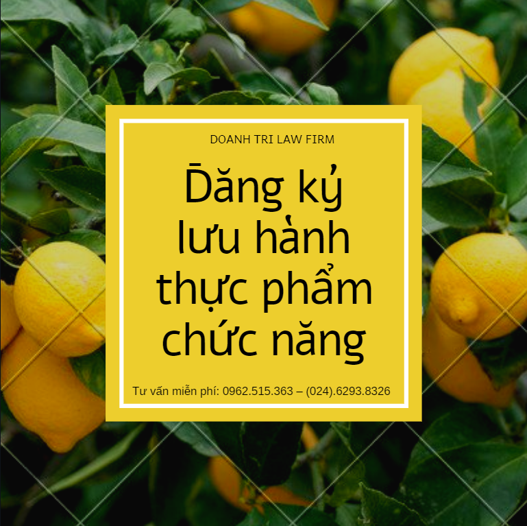 Đăng ký lưu hành thực phẩm chức năng