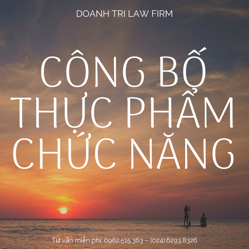 Công bố thực phẩm chức năng