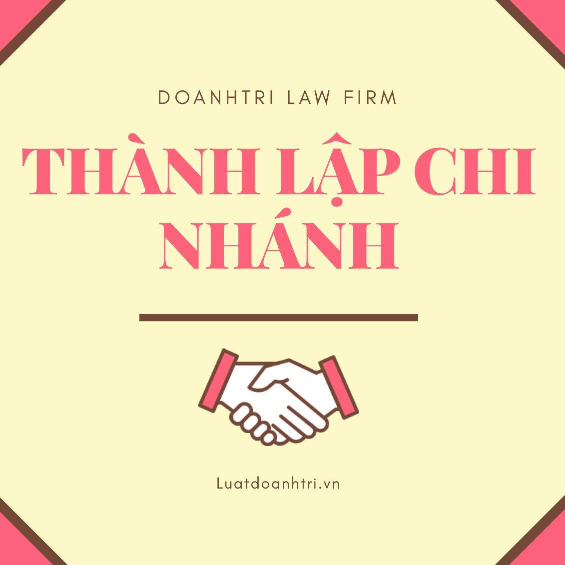 Thành lập chi nhánh công ty