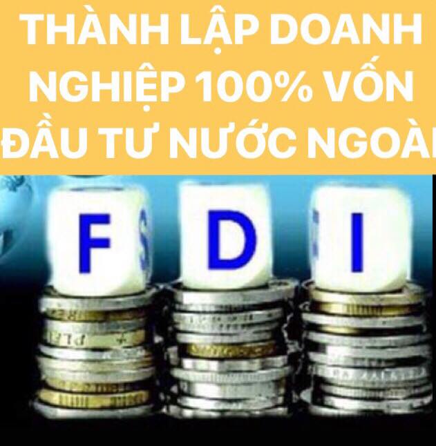 Thành lập doanh nghiệp 100% vốn đầu tư nước ngoài