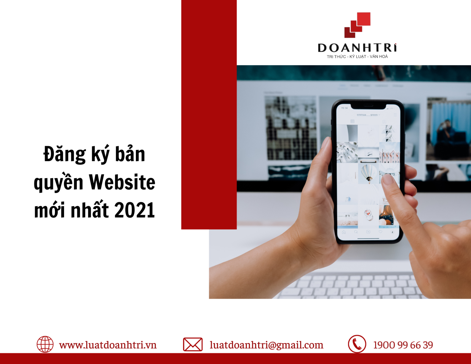 Đăng ký bản quyền Website mới nhất 2021