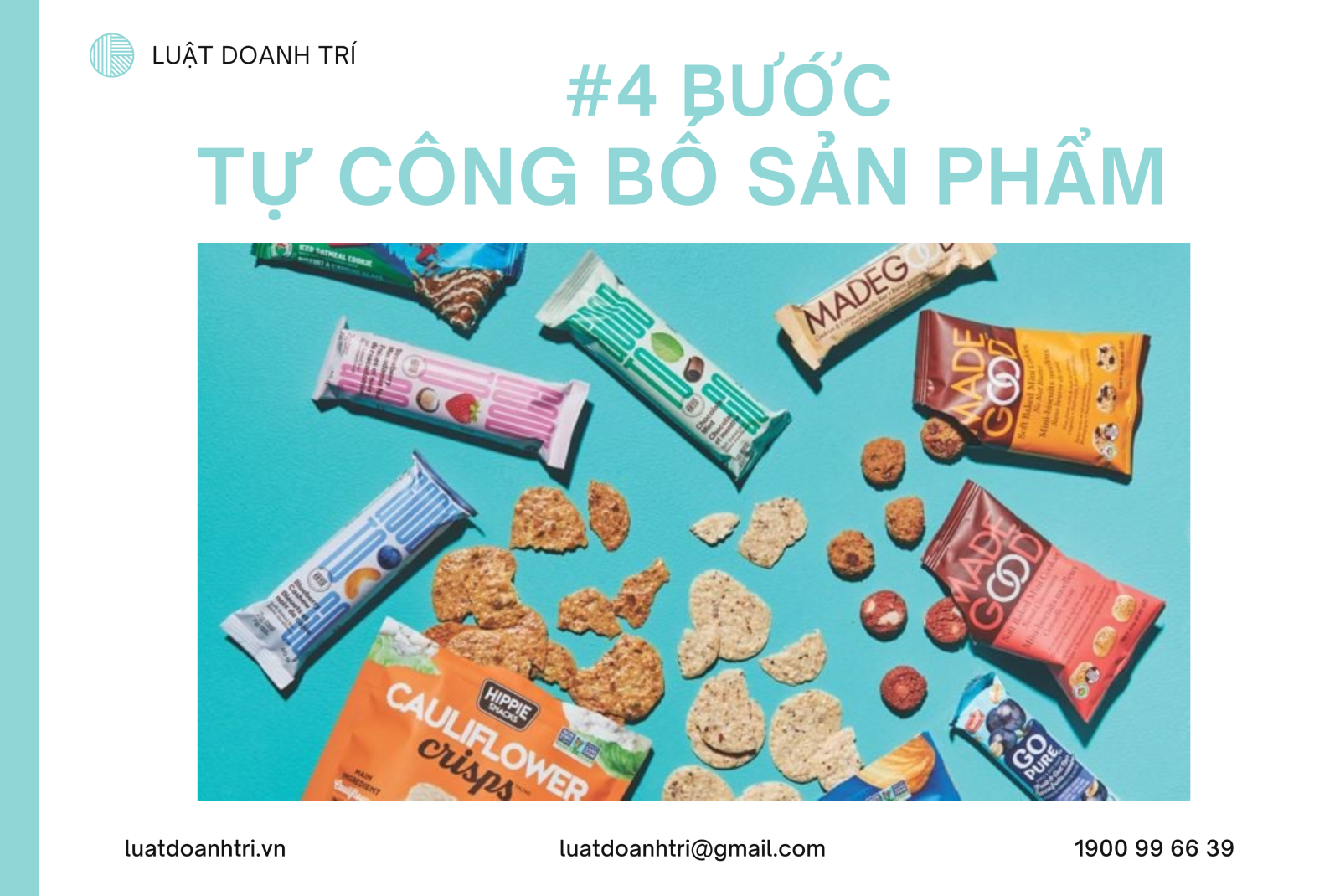 #4 bước tự công bố sản phẩm