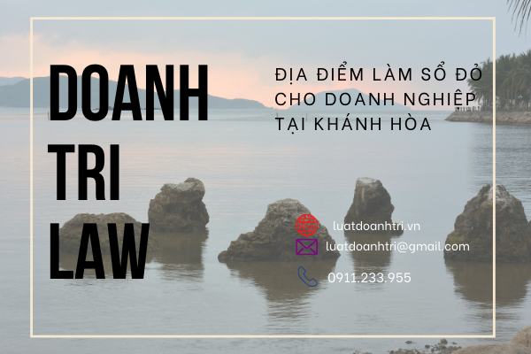 ĐỊA ĐIỂM LÀM SỔ ĐỎ CHO DOANH NGHIỆP TẠI KHÁNH HÒA