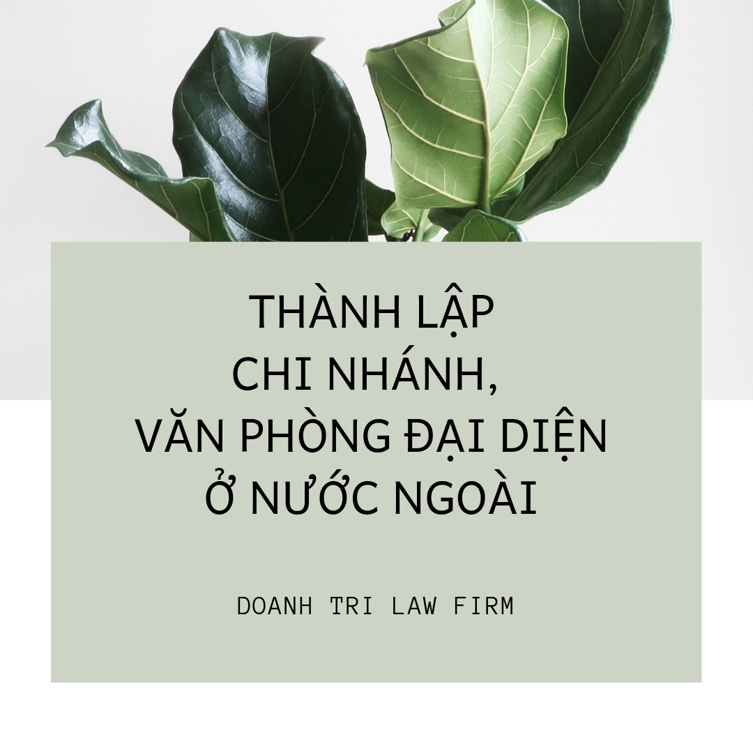 Thông báo về việc lập chi nhánh, văn phòng đại diện ở nước ngoài