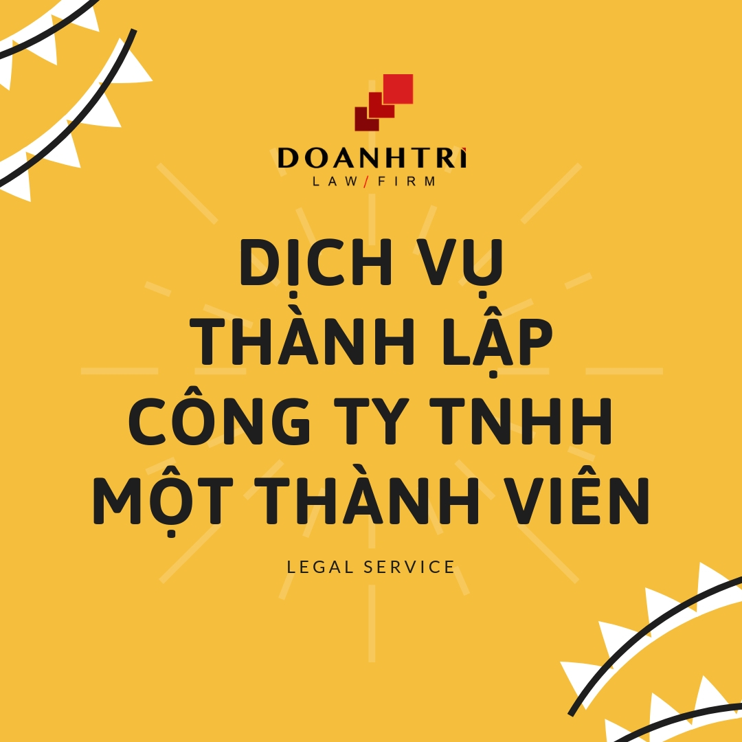 Thành lập công ty TNHH 1 thành viên