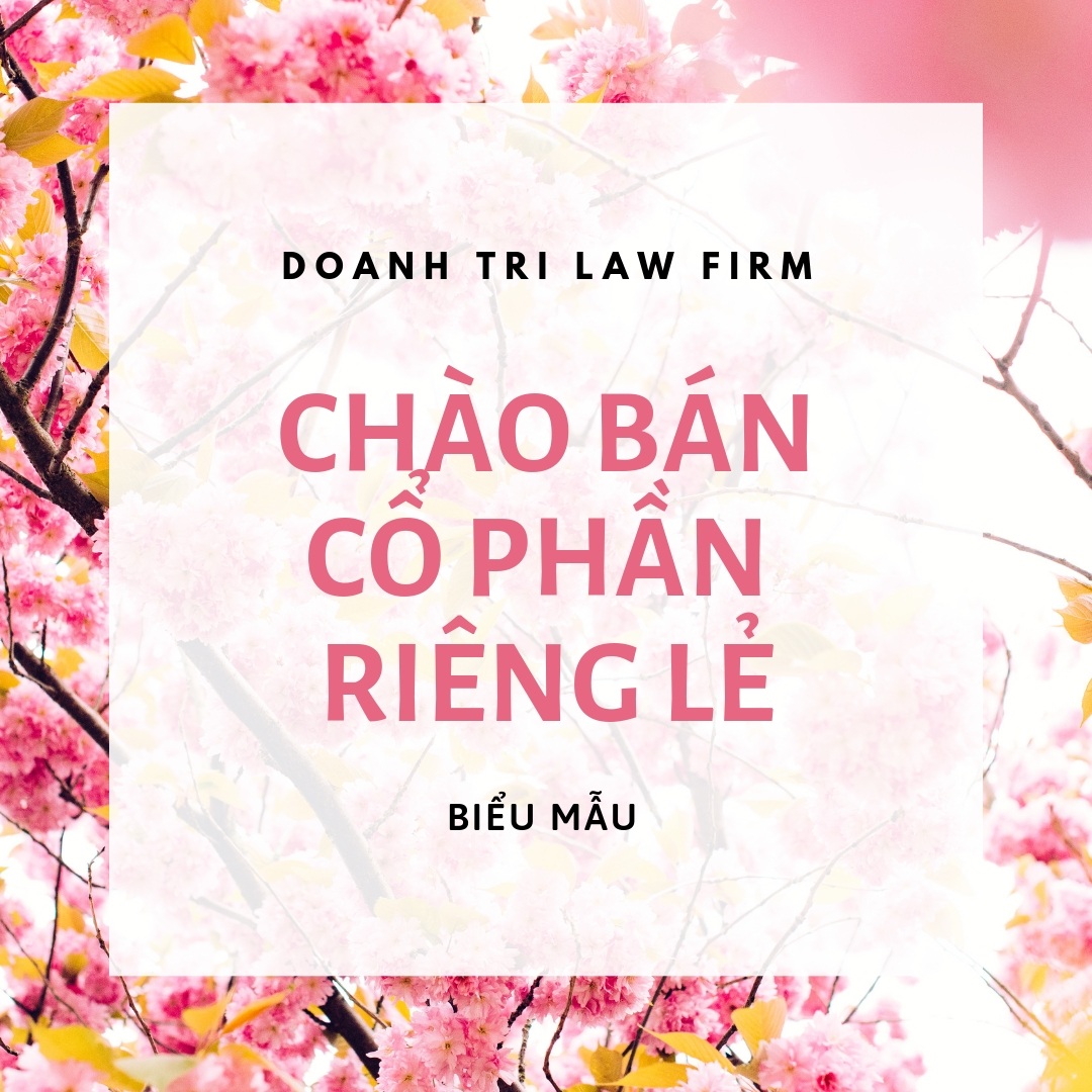 Thông báo về việc chào bán cổ phần riêng lẻ