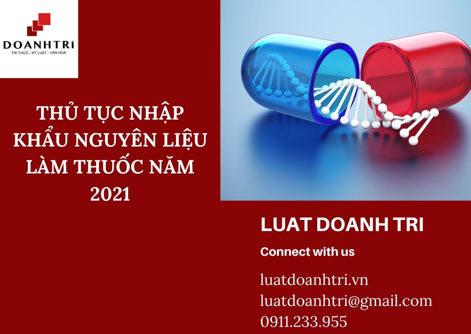 THỦ TỤC NHẬP KHẨU NGUYÊN LIỆU LÀM THUỐC NĂM 2021